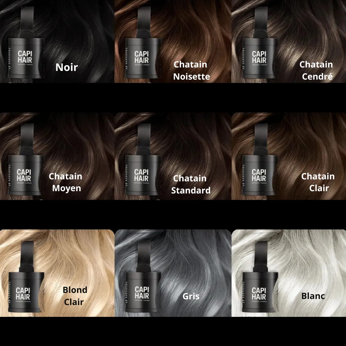 Poudre CAPIHAIR – Naturelle et légere
